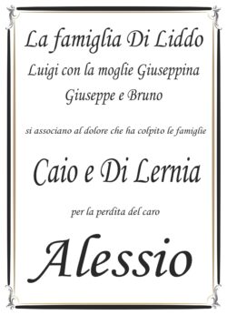 Partecipazione la famiglia Di Liddo per Caio_page-0001
