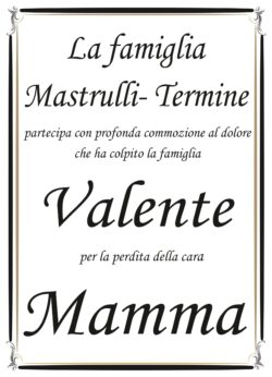Partecipazione la famiglia Mastrulli per Valente_page-0001
