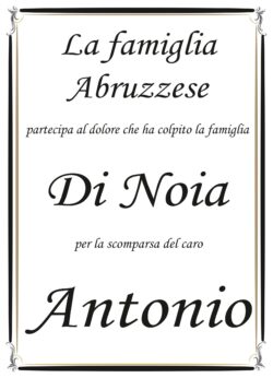 Partecipazione la famiglia Abruzzese per Di Noia_page-0001