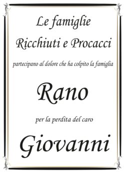 Partecipazione la famiglia di Ricchiuto-Procacci per Rano_page-0001